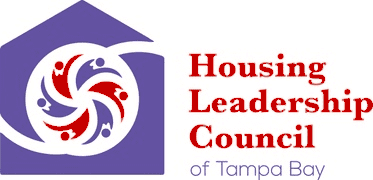 A logo of the housing leadership council